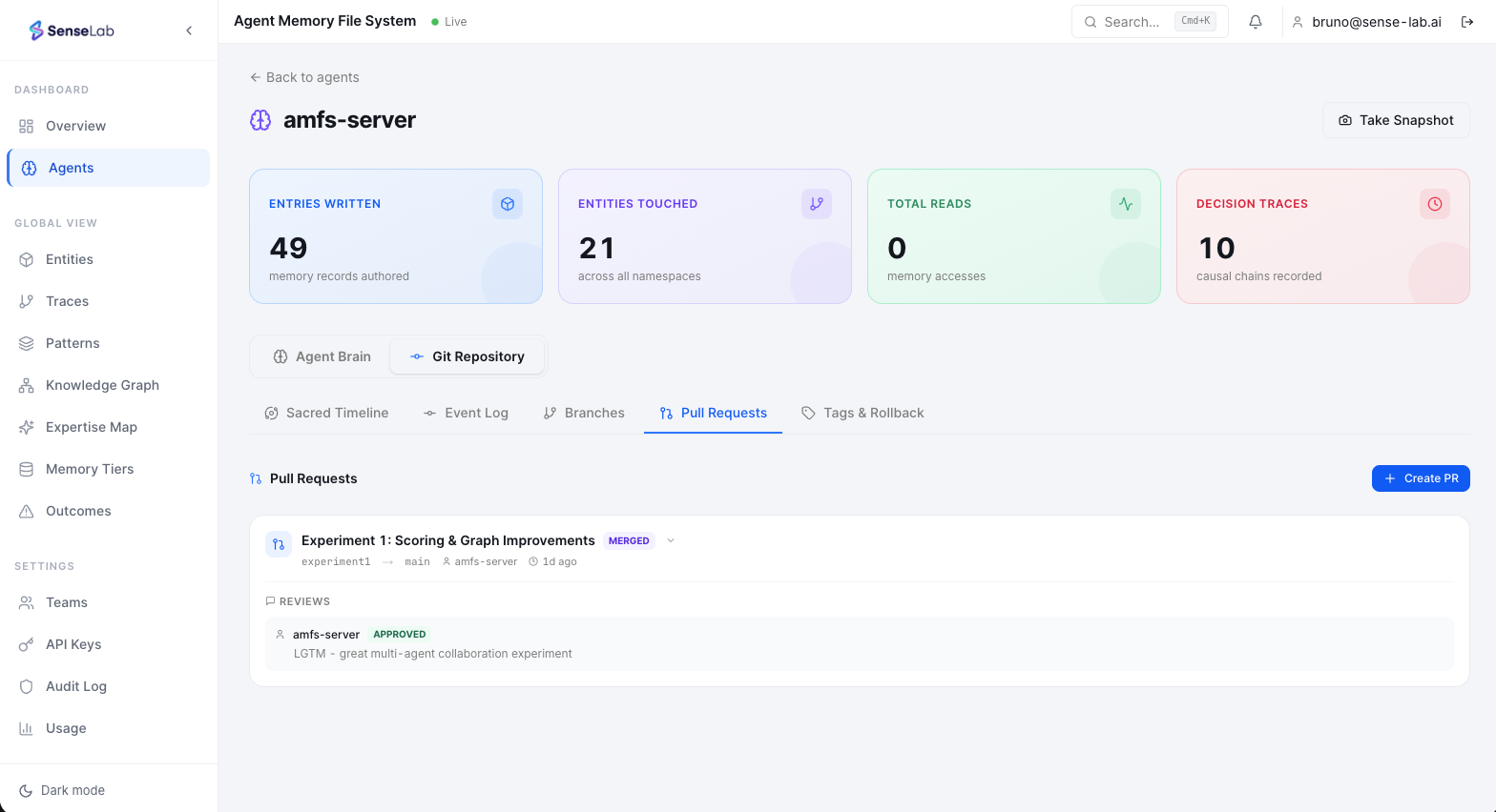 SenseLab Pull Requests